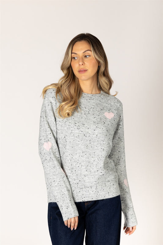 Heart Crew Sweater