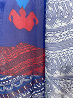 Load image into Gallery viewer, sariKNOTsari  PRG5149 Sheer Avatar Pure Silk Waterfall Top
