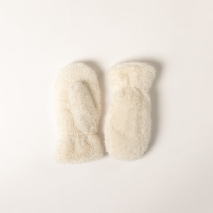 Faux Fur Luxe Mittens
