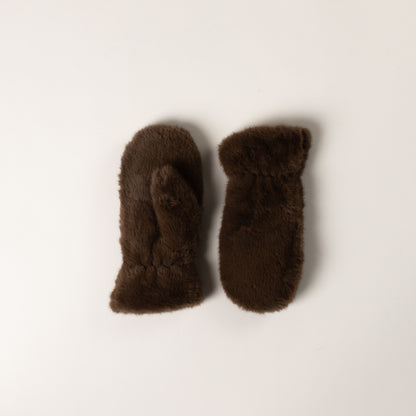 Faux Fur Luxe Mittens