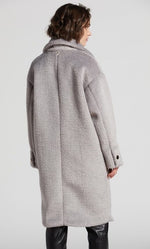 Load image into Gallery viewer, ADROIT - POLLY LONG FAUX ALPACA COAT
