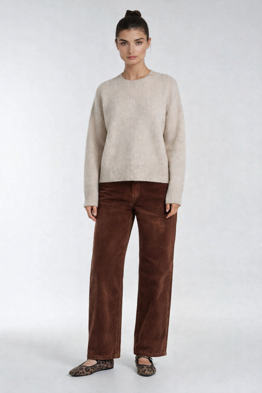 Flock Overdye Relaxed Straight Leg