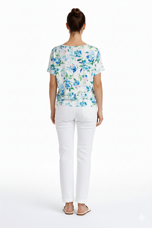 PREMIUM COLOURED  STRAIGHT LEG DENIM IN WHITE