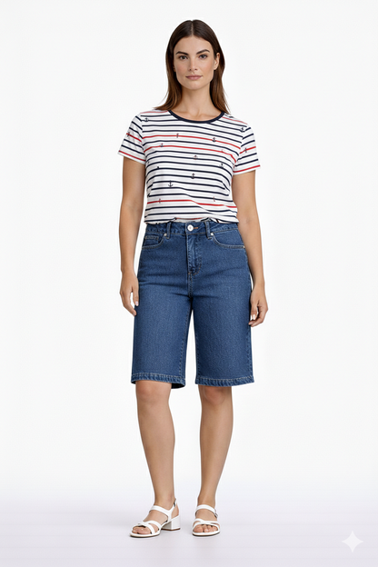 Premium Denim Bermuda Short - Suttles & Seawinds