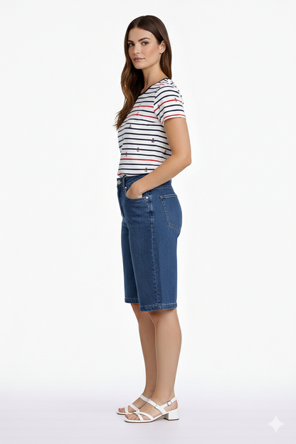 Premium Denim Bermuda Short - Suttles & Seawinds