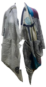 Load image into Gallery viewer, SARIKNOTSARI - SHEER AVATAR PURE SILK CARDIGAN
