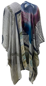 Load image into Gallery viewer, SARIKNOTSARI - SHEER AVATAR PURE SILK CARDIGAN
