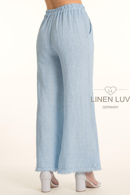 French Linen Wide Leg Pant - Suttles & Seawinds