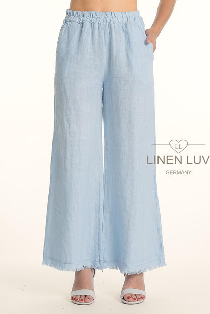 French Linen Wide Leg Pant - Suttles & Seawinds