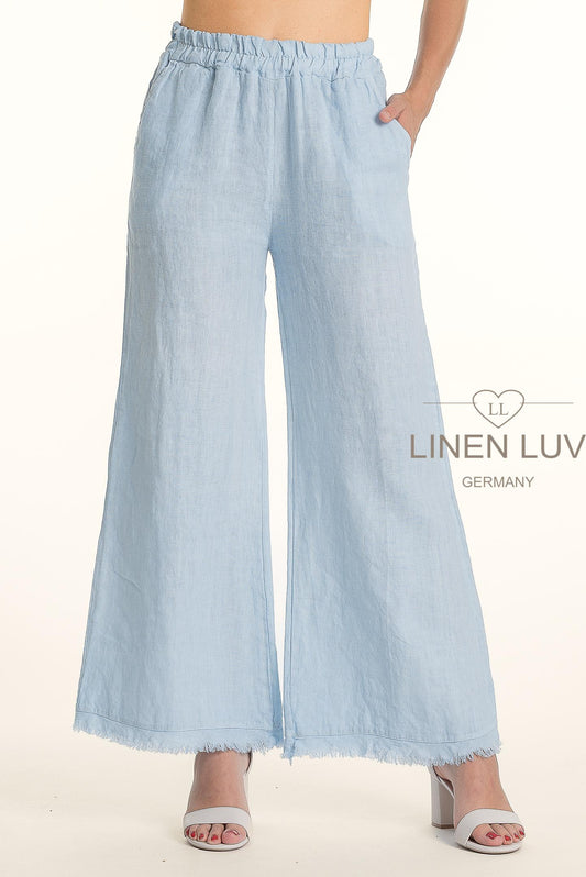 French Linen Wide Leg Pant - Suttles & Seawinds