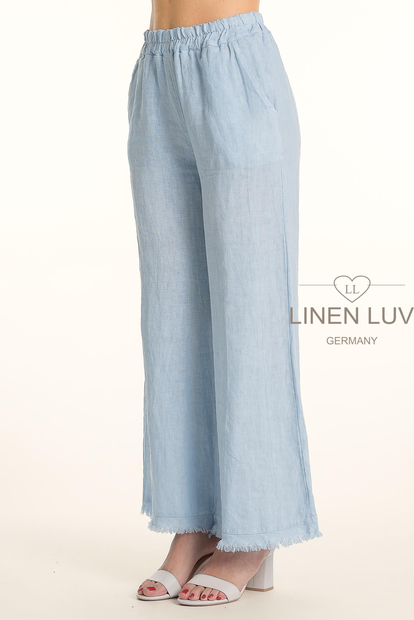 French Linen Wide Leg Pant - Suttles & Seawinds