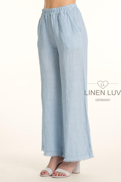 French Linen Wide Leg Pant - Suttles & Seawinds