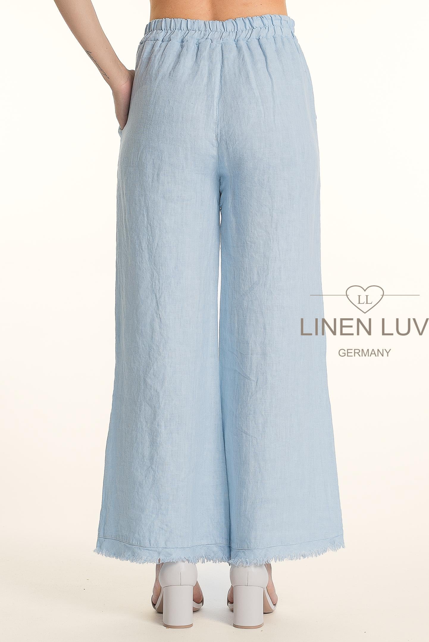 French Linen Wide Leg Pant - Suttles & Seawinds