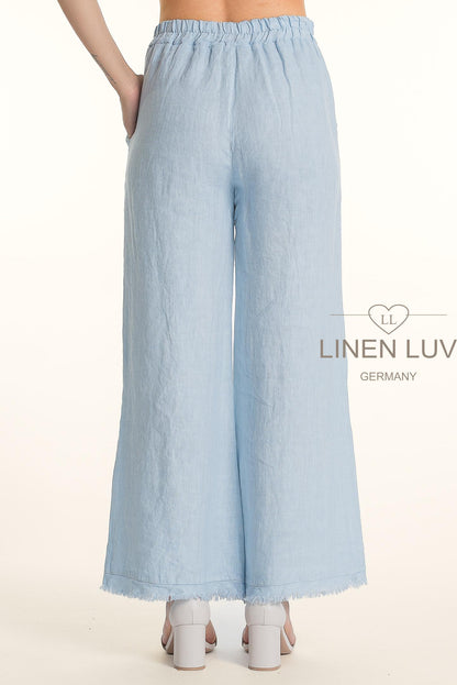 French Linen Wide Leg Pant - Suttles & Seawinds