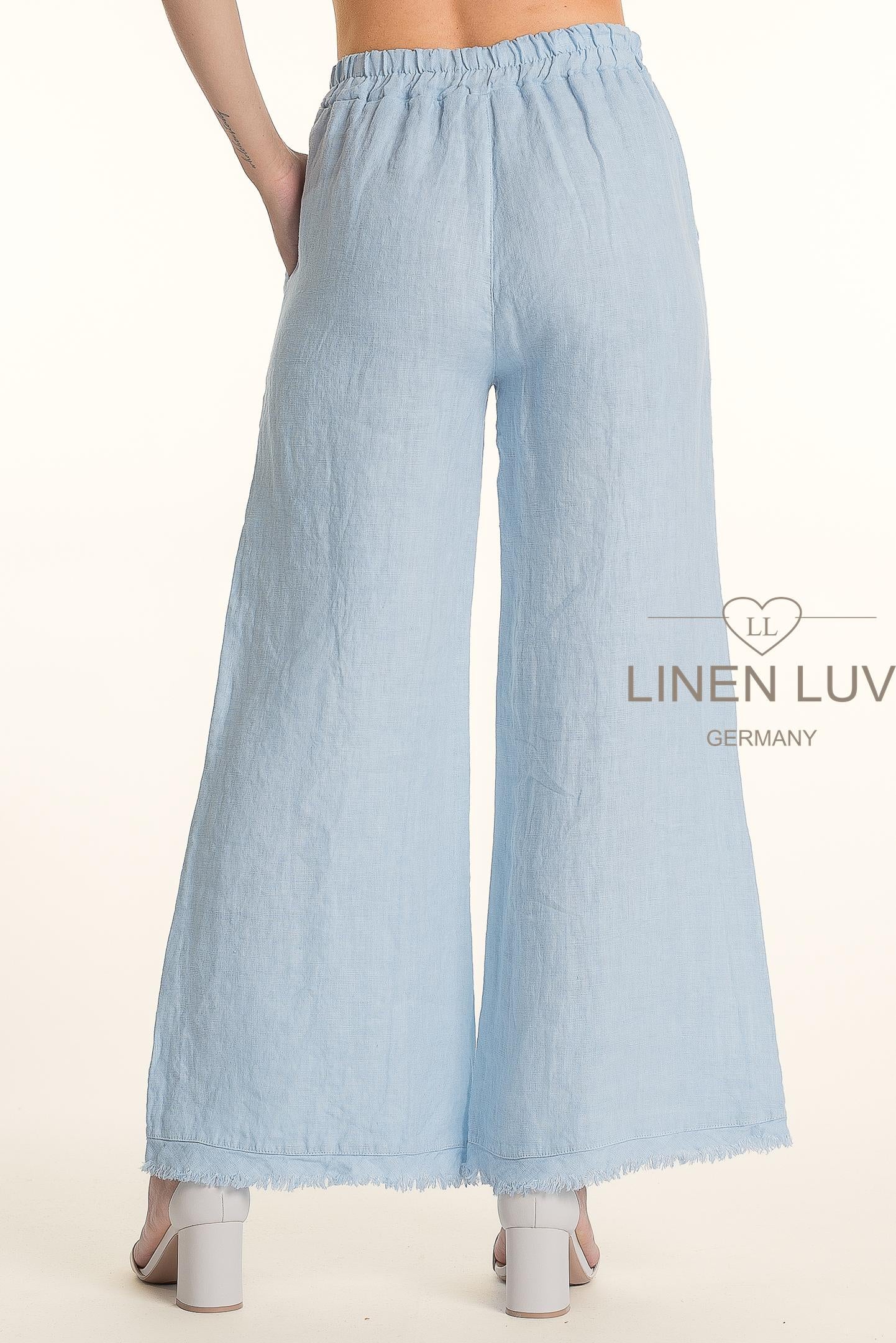 French Linen Wide Leg Pant - Suttles & Seawinds