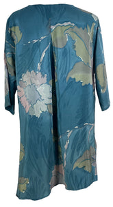 sariKNOTsari  PRC6542 Avatar Pure Silk Self Pocket Tunic Dress
