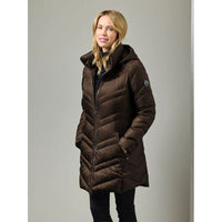 Phillipa 3/4 Length Light Down Coat