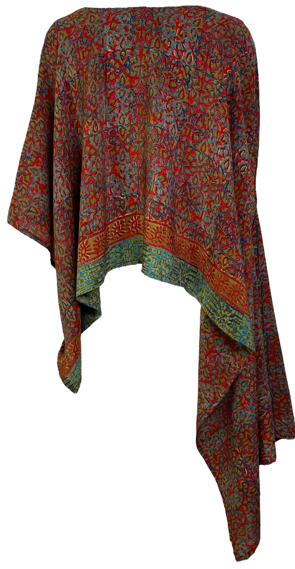 sariKNOTsari  PRC6910 Avatar Pure Silk Versatile Vest