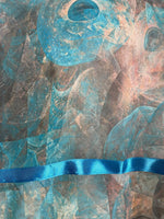 Load image into Gallery viewer, sariKNOTsari  PRG6620 Sheer Avatar Pure Silk Kimono-Sleeved Top
