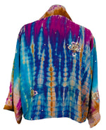 Load image into Gallery viewer, sariKNOTsari  PRC7372 Avatar Reversible Pure Silk Jiva Jacket
