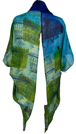 Load image into Gallery viewer, sariKNOTsari  PRG6848 Sheer Avatar Pure Silk Cardigan
