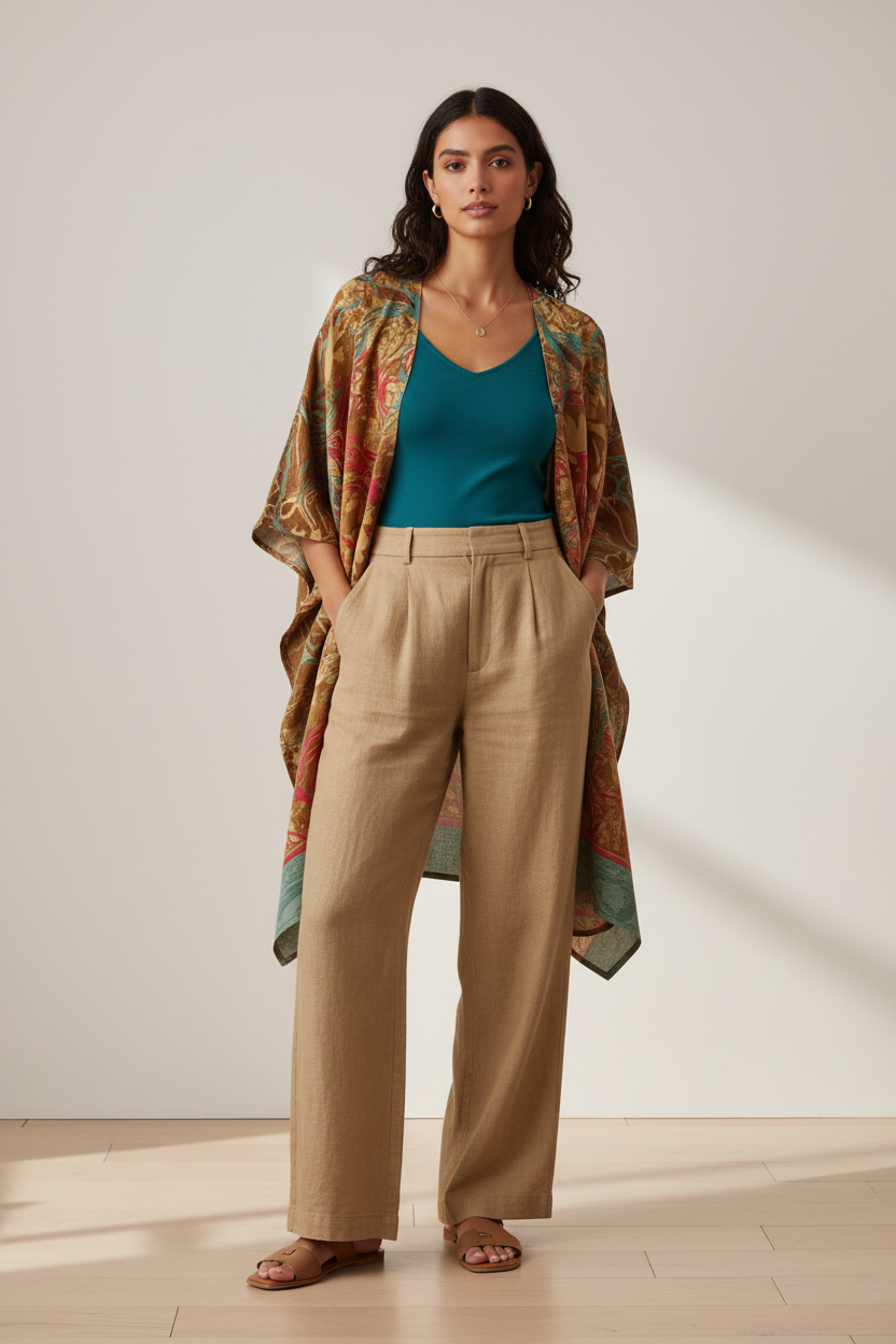 Pure Silk Cardigan