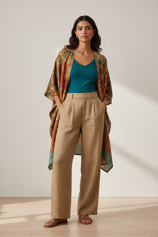 Pure Silk Cardigan