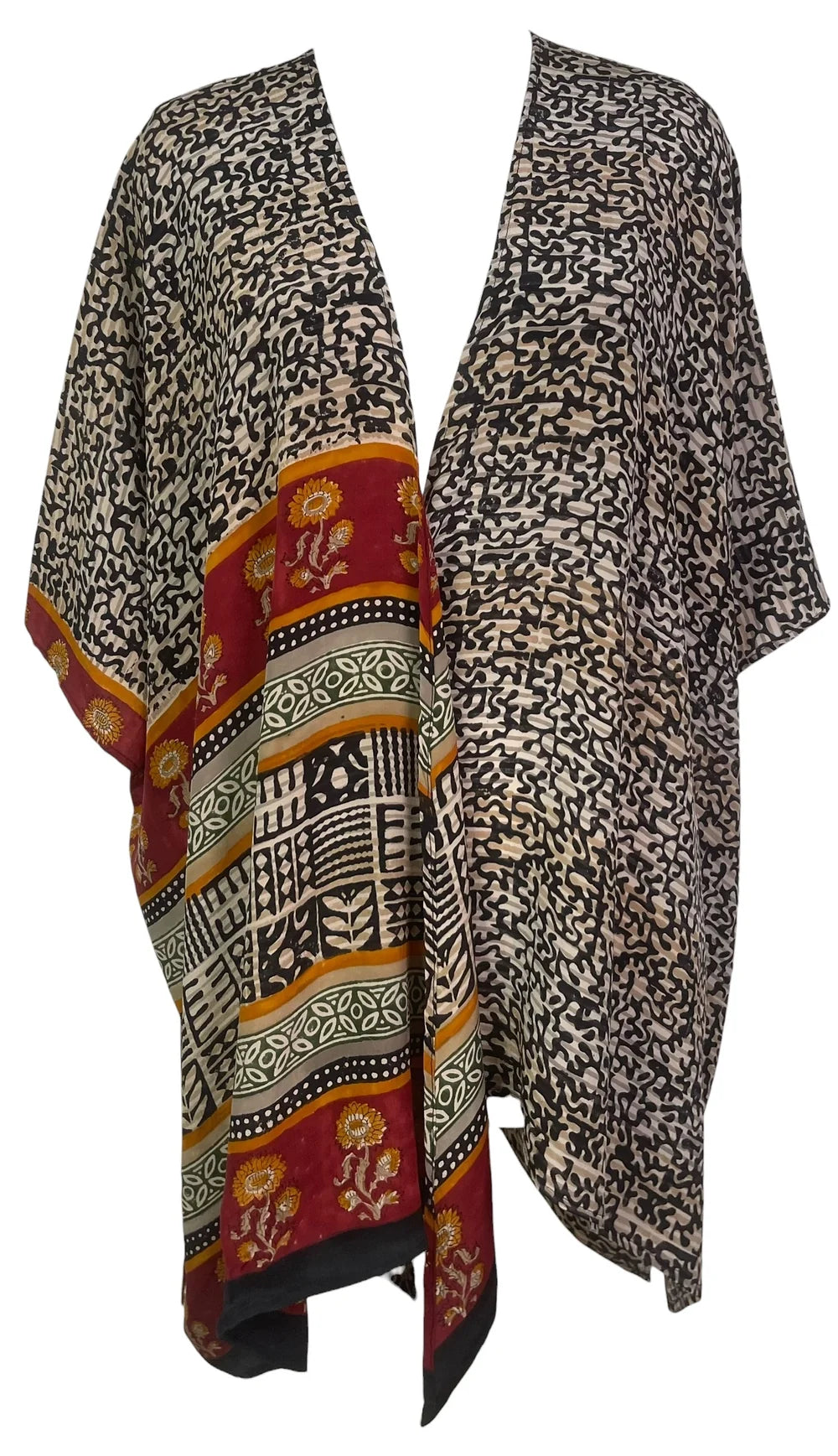 Rome sunflower silk cardigan