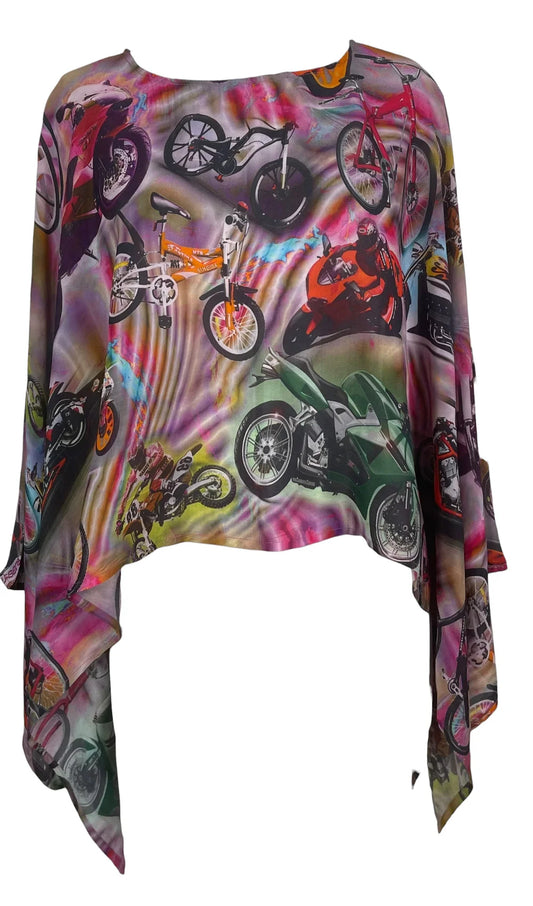 Need For Speed Pure Silk Capelet Poncho