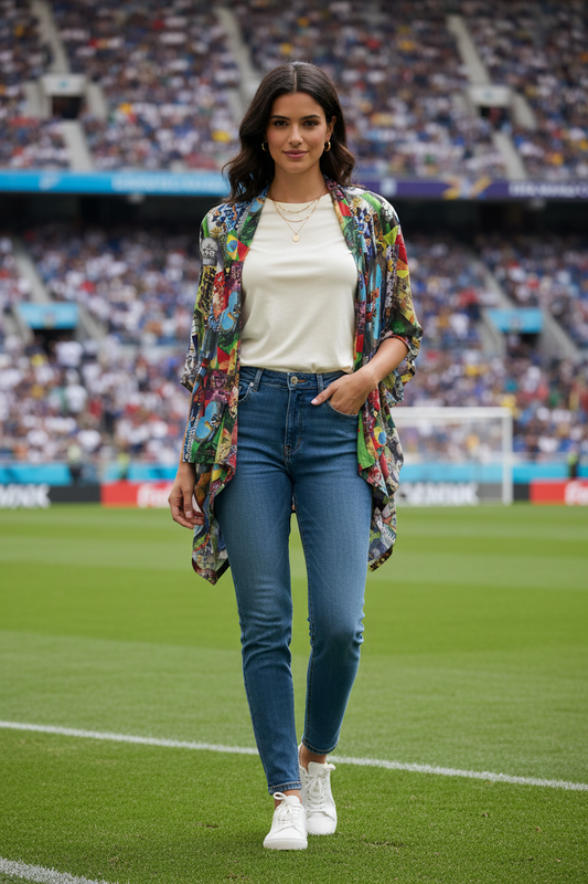 Soccer Silk Shrug