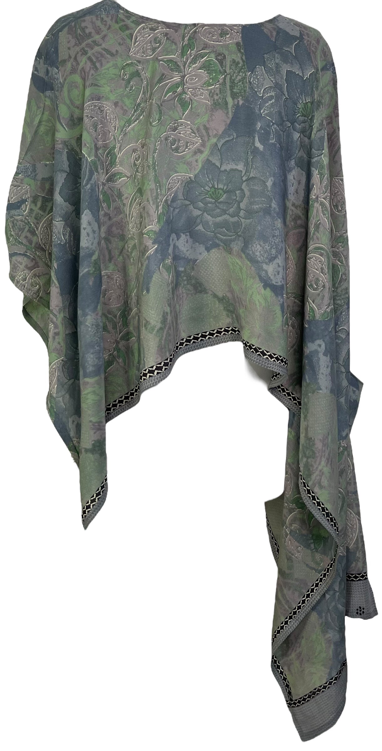 sariKNOTsari  PRC6883 Avatar Pure Silk Versatile Vest