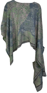 sariKNOTsari  PRC6883 Avatar Pure Silk Versatile Vest