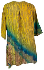 Load image into Gallery viewer, sariKNOTsari  PRC6826 Avatar Pure Silk Self Pocket Tunic Dress
