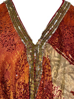 Load image into Gallery viewer, sariKNOTsari  PRC7248 Avatar Pure Silk Maxi Dress with Belt
