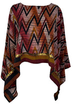 Load image into Gallery viewer, SILK CAPELET PONCHO
