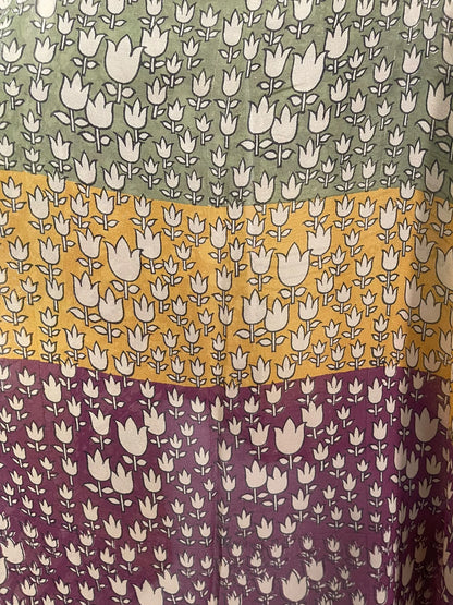 Tulip silk versatile vest
