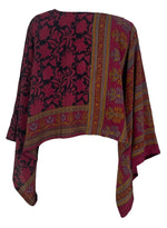 Load image into Gallery viewer, sariKNOTsari  PRC6709 Avatar Pure Silk Kimono-Sleeved Top
