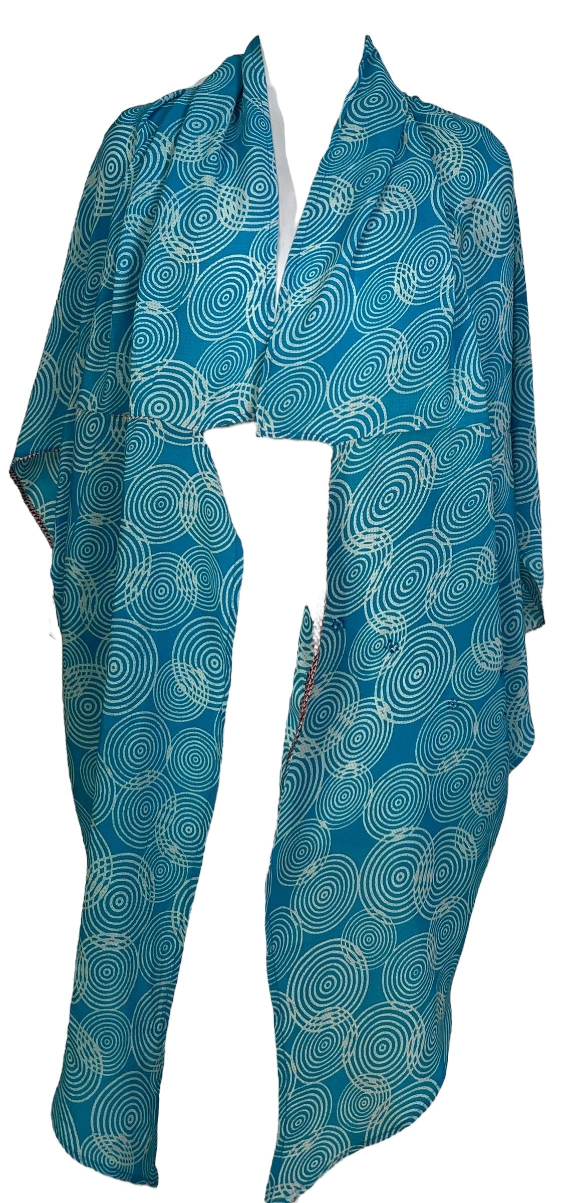 sariKNOTsari  PRC6998 Avatar Pure Silk Cardigan