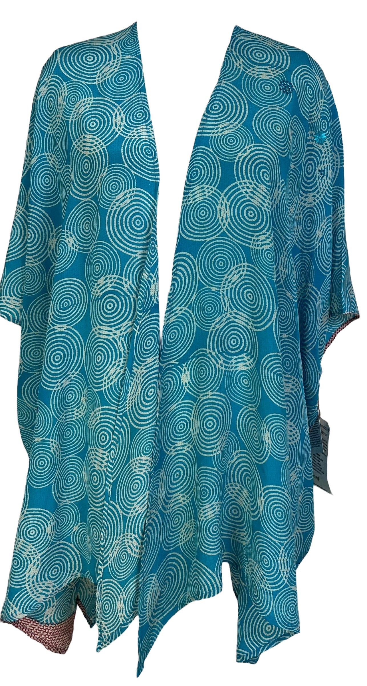 sariKNOTsari  PRC6998 Avatar Pure Silk Cardigan