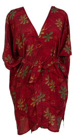 Load image into Gallery viewer, sariKNOTsari  PRC6904 Avatar Pure Silk Kimono-Sleeved Jacket with Belt
