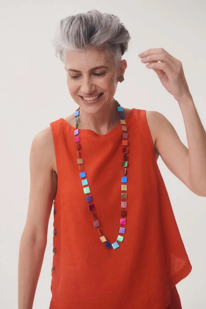 RAINBOW LONG NECKLACE