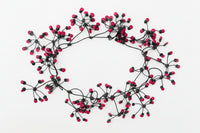 Mini Dot Repurposed & Recycled Car Tyre Rubber Necklace