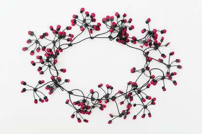 Mini Dot Repurposed & Recycled Car Tyre Rubber Necklace - Suttles & Seawinds