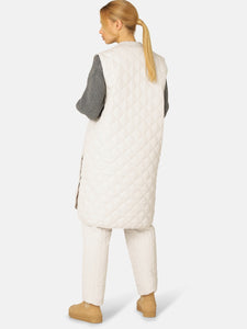 ILSE JACOBSEN - LONG QUILTED VEST