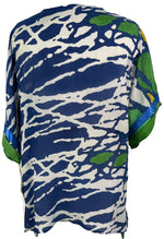 Load image into Gallery viewer, sariKNOTsari  PRG6955 Sheer Avatar Pure Silk Long Tunic with Side Ties
