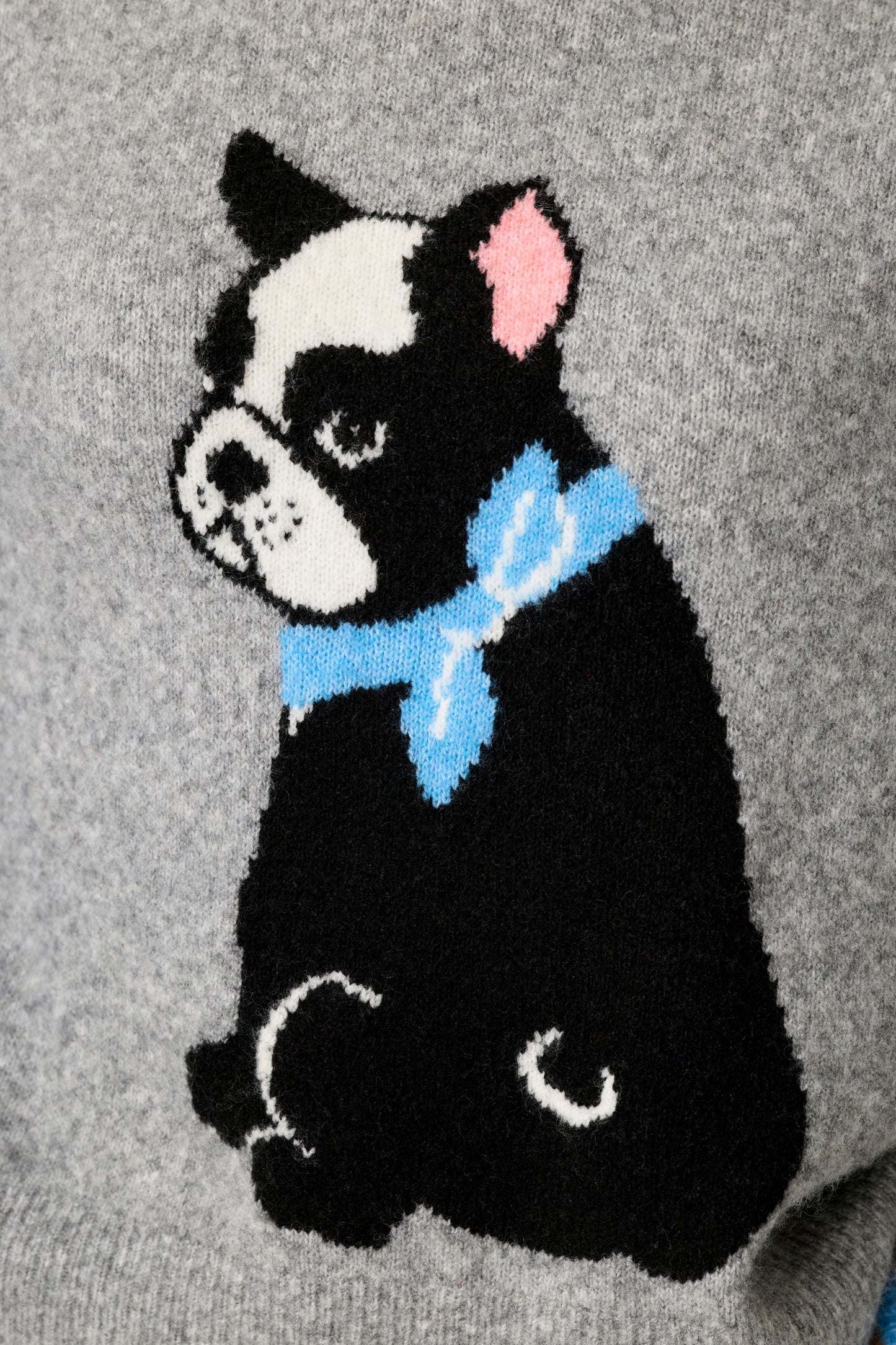 Flannels - French Bulldog Print Sweater