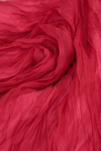 GRIZAS - CRUMPLED SILK CHIFFON DRESS