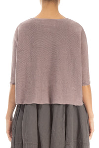 GRIZAS - RAW FRINGE LINEN TOPPER