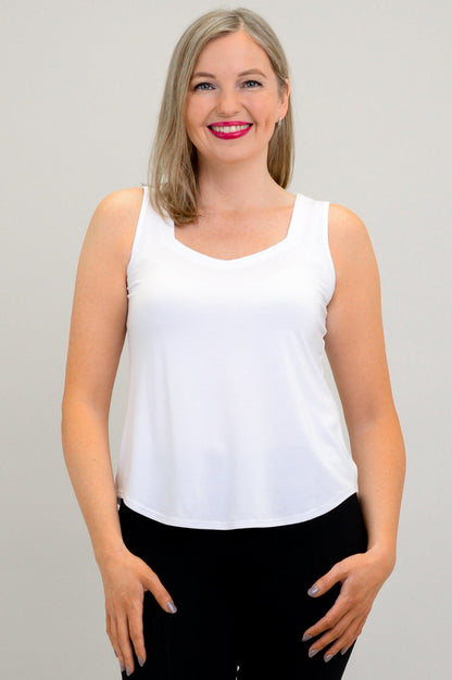 Ritzy Tank in White