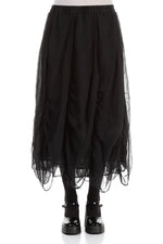 Load image into Gallery viewer, GRIZAS - RUCHED CHIFFON SKIRT
